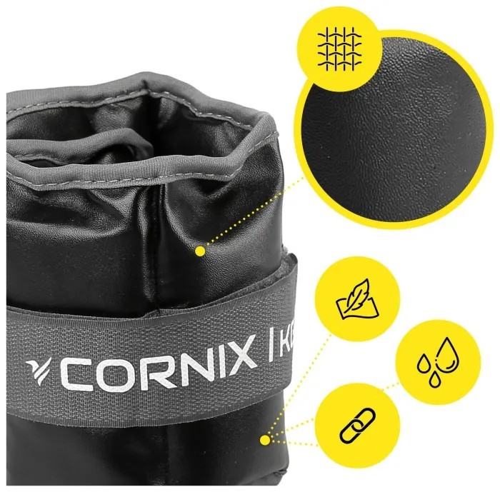 Утяжелители-манжеты для ног и рук Cornix 2 x 1 кг XR-0397