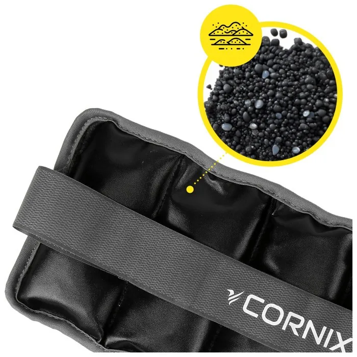 Утяжелители-манжеты для ног и рук Cornix 2 x 1 кг XR-0397