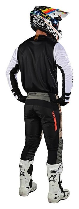 Мото Джерсі TLD Scout GP Jersey RIDE ON [BLACK/WHITE] L