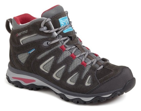 Ботинки трекинговые женские Karrimor ISLA MID LADIES WEATHERTITE W 37 (4.0UK) Black c/pink