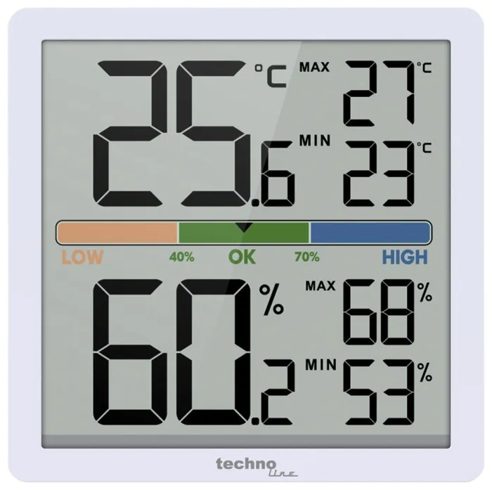 Термогигрометр Technoline WS9472 White (WS9472)