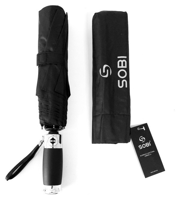 Парасолька складаний автомат Sobi SB1021, укр, укр