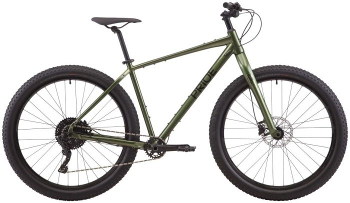 Велосипед 29+" Pride STEAMROLLER рама - M 2024 зелений, укр, укр