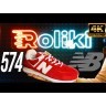 Кросівки New Balance 574 Classic чоловічі червоні (ML574PI2), укр, укр
