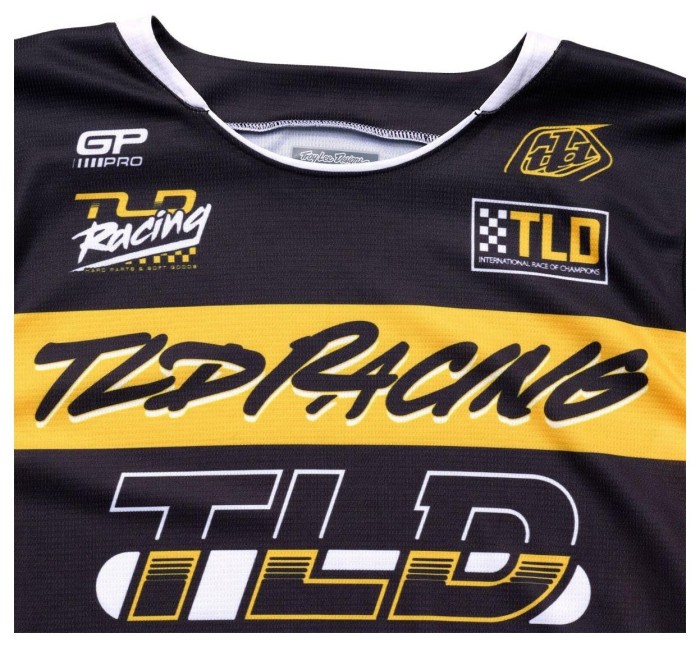 Мото джерсі TLD GP PRO JERSEY; FIFTY-50 [BLACK / GOLD] XL