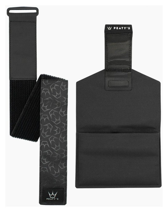Органайзер на раму для инструмента Peaty's HoldFast Trail Tool Wrap, Slate Grey