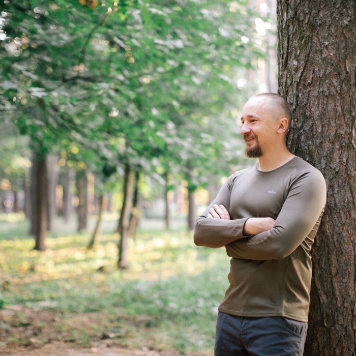 Футболка Tribe CoolpaS LS T-KI-0007-olive, укр, укр