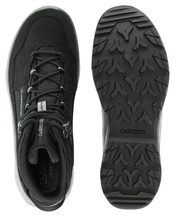 LOWA черевики Ventierra GTX MID black-grey 41.5