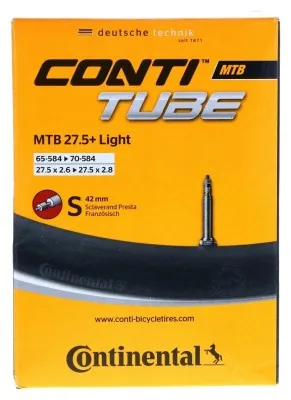 Камера Continental MTB Tube Light 27.5" S42 RE [47-584->60-584]