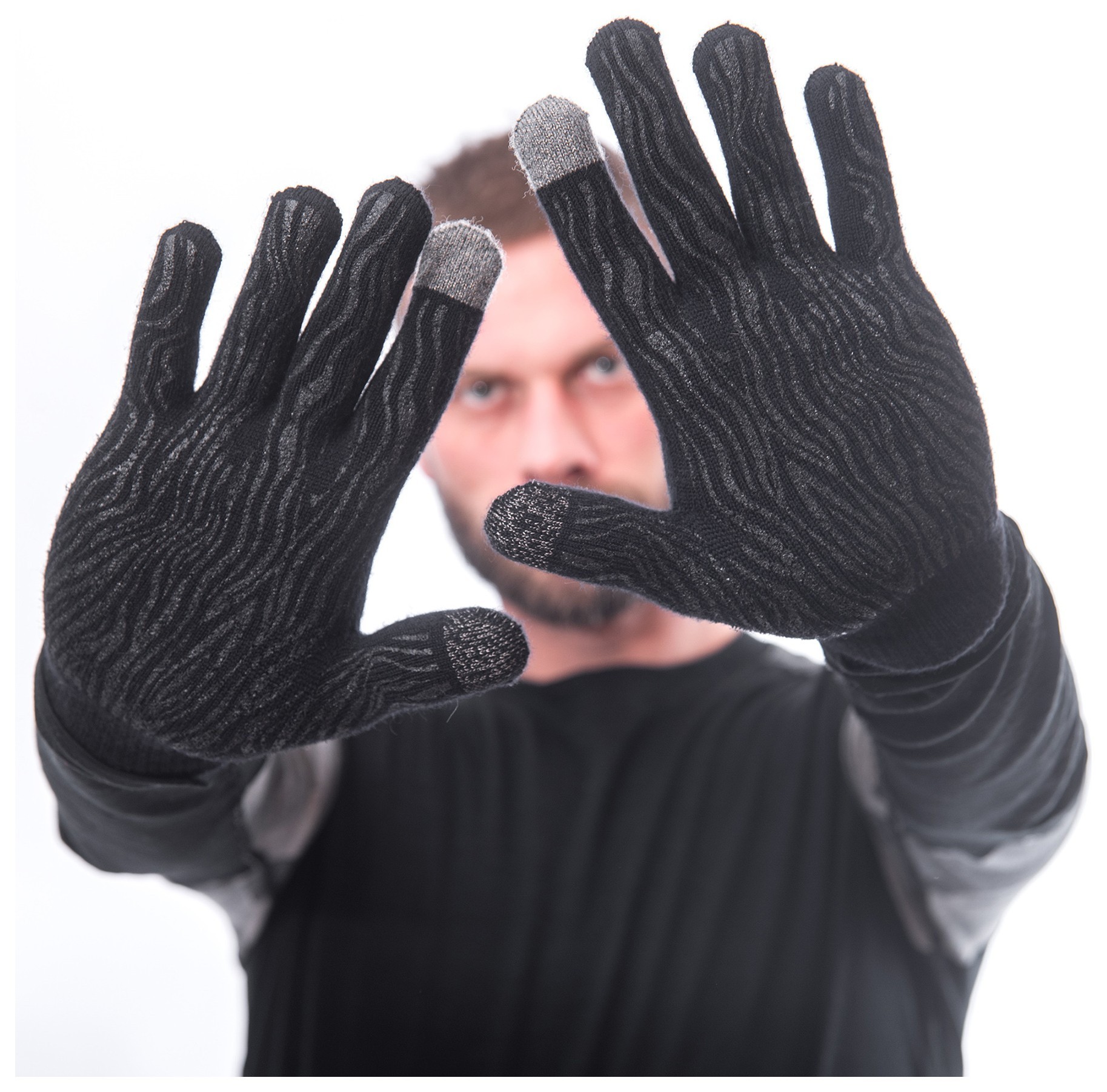 Перчатки Sensor Merino black 22200116, SU51M-black