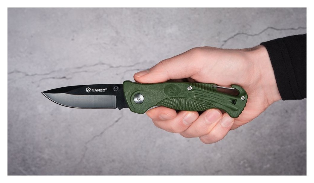 Нож складной Ganzo G611 зеленый