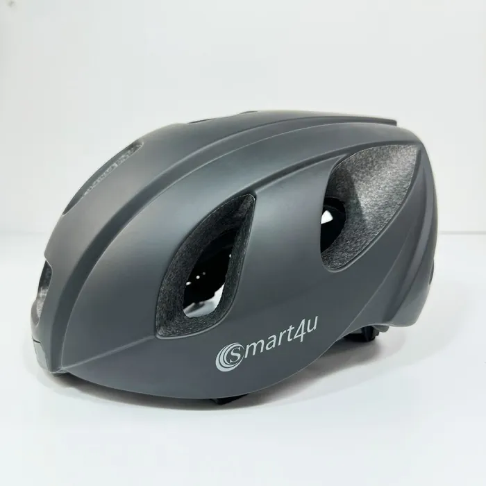 Захисний шолом Smart4u R55 (M) Black (55-59см), акустика, мікрофон, сигнали поворотів та стопів, додаток, пульт BR80