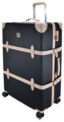 Валіза Semi Line 28" (L) Black/Pink Cream (T5671-4)