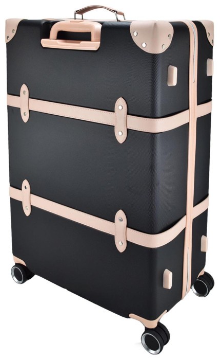 Валіза Semi Line 28" (L) Black/Pink Cream (T5671-4)