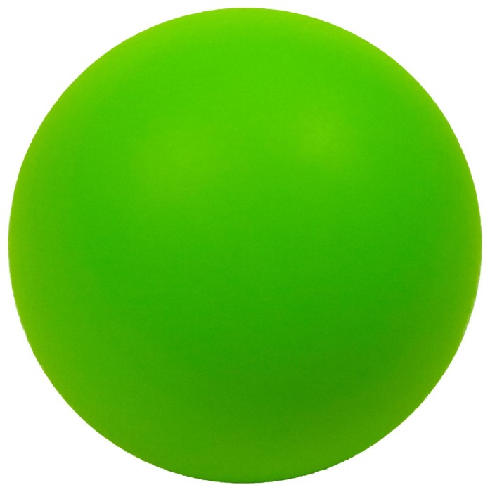 Масажний м'ячик EasyFit каучук 6.5 см салатовий