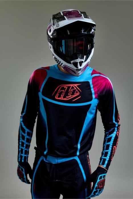 Мото рукавички TLD GP PRO GLOVE; FRAMEWORK [BLACK / CYAN] M