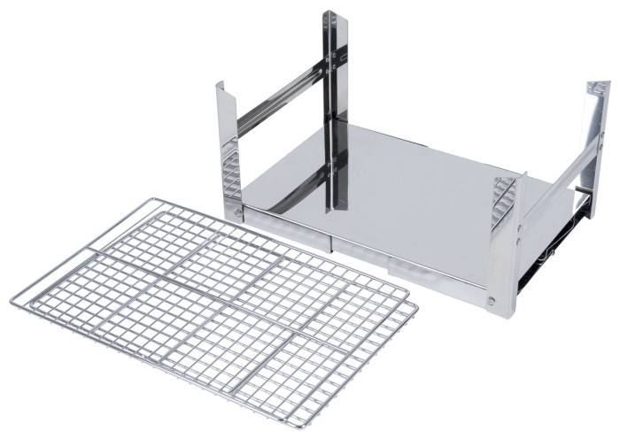 Гриль вугільний Bo-Camp Compact Delux Silver (8108360)