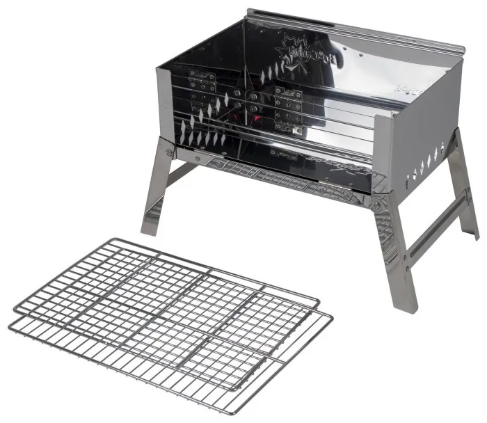 Гриль вугільний Bo-Camp Compact Delux Silver (8108360)