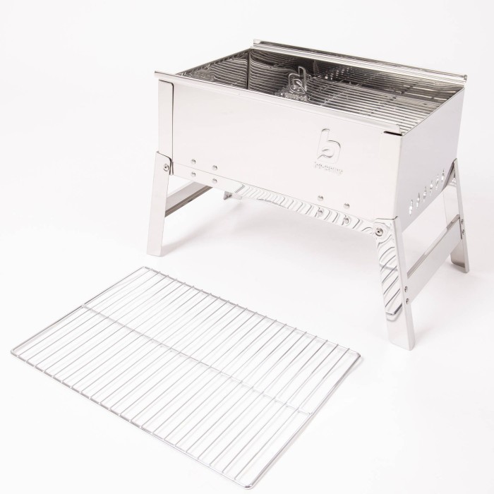 Гриль вугільний Bo-Camp Compact Delux Silver (8108360)