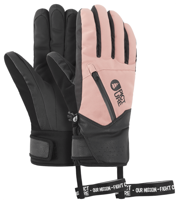 Перчатки Picture Organic Kakisa для женщин dark stone