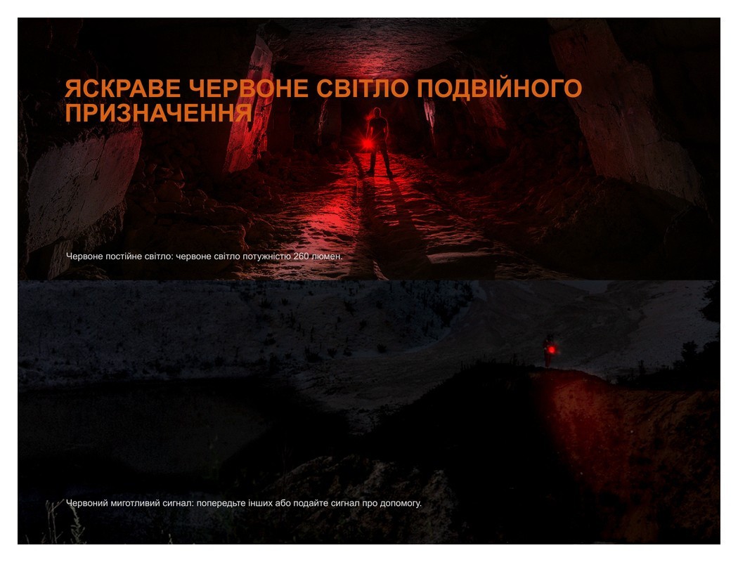 Ліхтар пошуковий ручний Fenix LR35R PRO, укр, укр