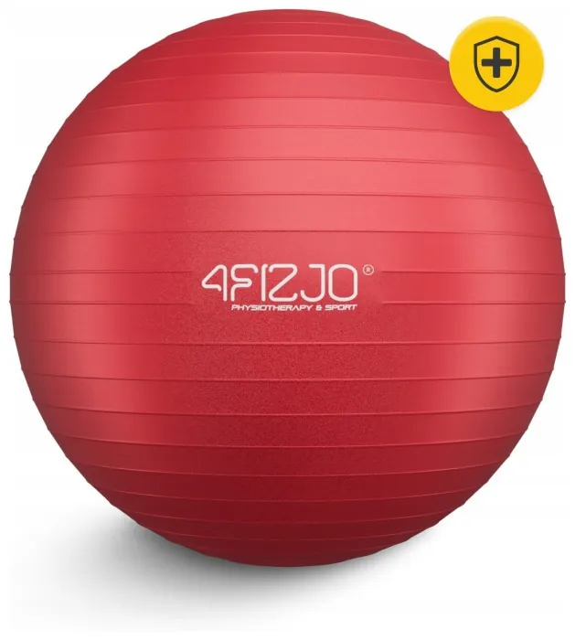 Мяч для фитнеса (фитбол) 4FIZJO 85 см Anti-Burst Red (P-5907739316387)