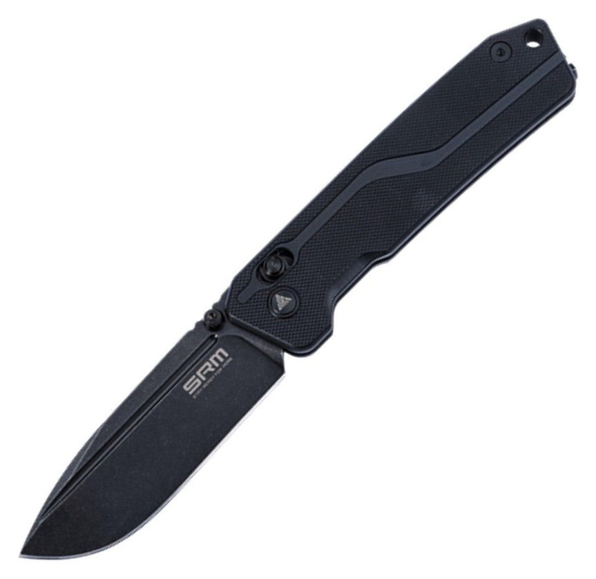 Ніж складаний SRM Rubik 7228L-MB2, чорний, укр, укр