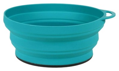Lifeventure тарелка Silicone Ellipse Bowl teal