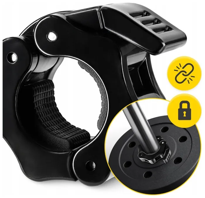 Замки (зажимы) для грифа 4FIZJO Quick Release 25 мм 2 шт (P-5905973407519)