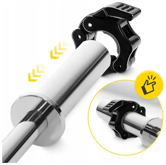 Замки (зажимы) для грифа 4FIZJO Quick Release 25 мм 2 шт (P-5905973407519)