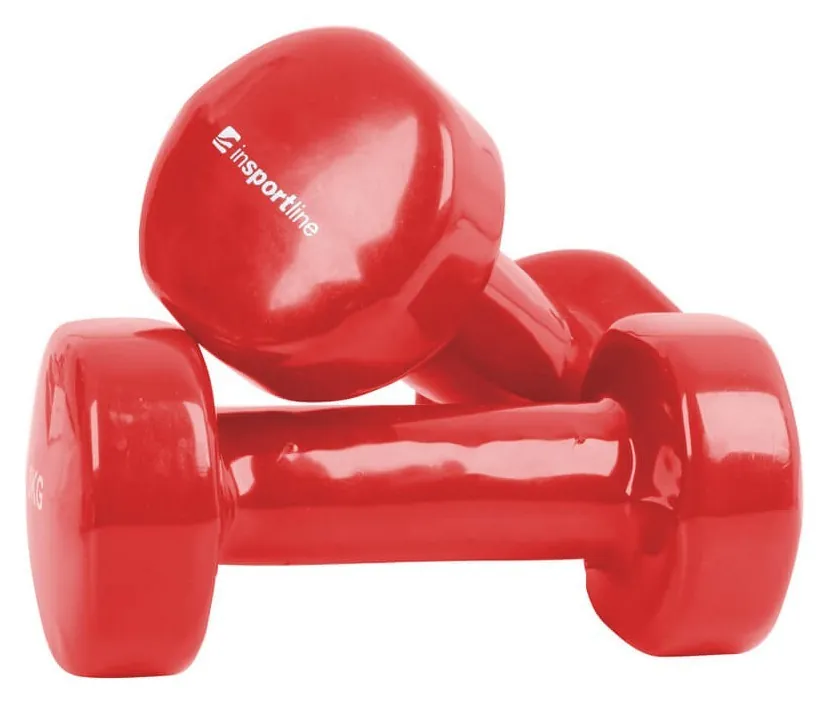 Гантелі вінілові inSPORTline Smoothbell 2 x 1,5 кг