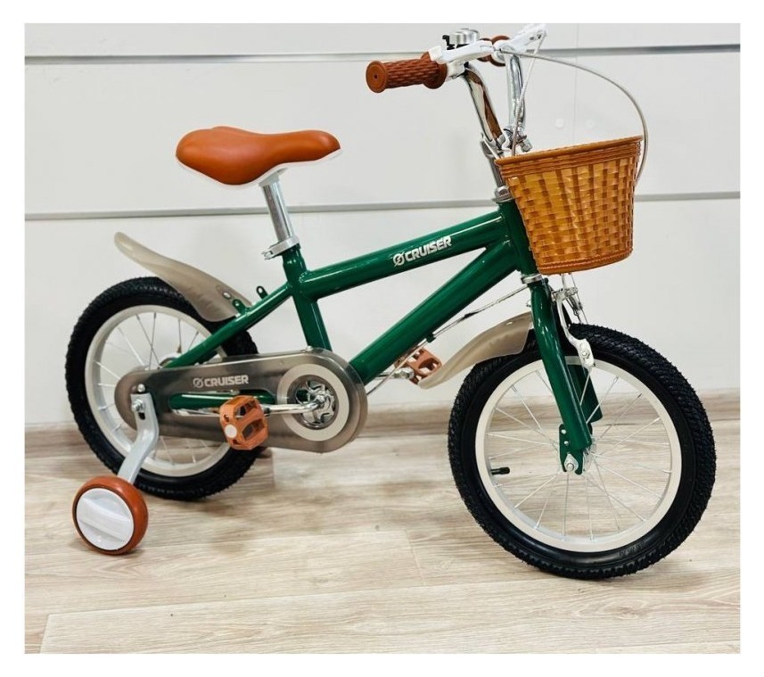 Велосипед M01 (12") green (Зелений), укр, укр