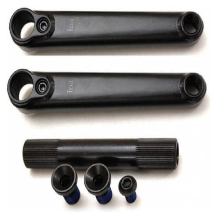 Шатуни Fiend Segment 3pc. 165mm чорні LHD/RHD