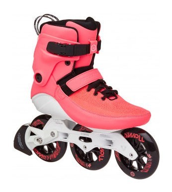Фитнес ролики POWERSLIDE (510021) SWELL SKATES TRINITY Bright Crimsom 110 2018