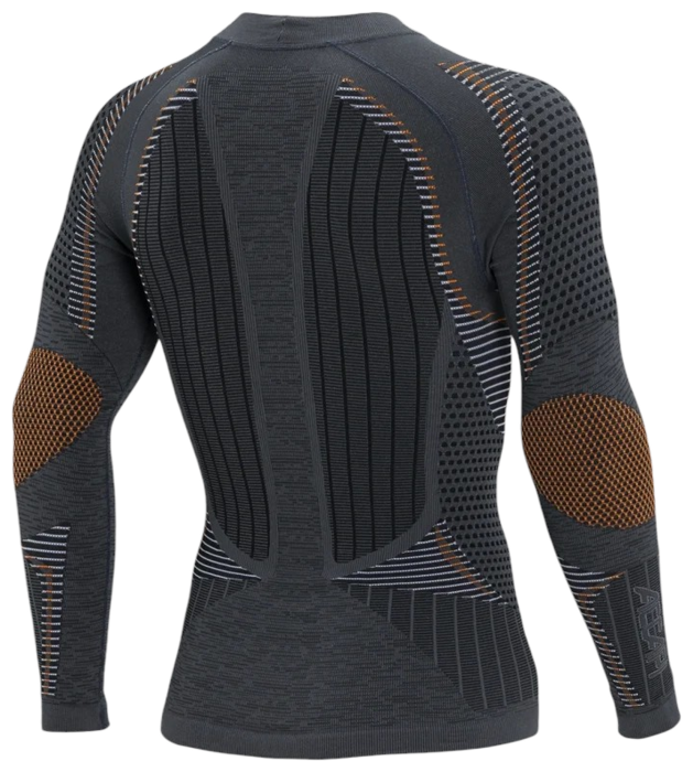 Термофутболка з довгим рукавом чоловіча Accapi Ergoracing 2025, Anthracite/Orange, M/L