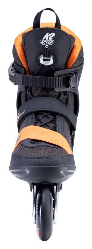 Роликовые коньки для взрослых K2 F.I.T. 80 ALU M 38 (6.0US) 240мм Black/dark grey/orange (30E0260.1.1)