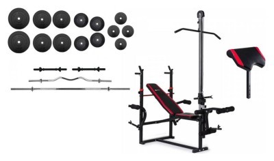 Лава для жима с тягой, 4 грифа, 100 кг блинов RN-Sport