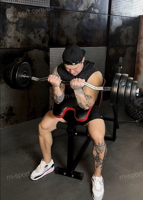 Лава для жима с тягой, 4 грифа, 100 кг блинов RN-Sport