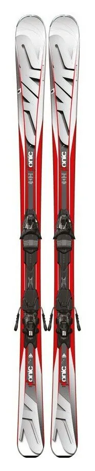 Лижі гірські комплект K2 KONIC 75+M2 10 163см Black/anthracite/red (1050008.122.1+1051110.122.1) (177 см anthracite, black, red)