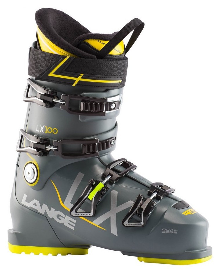 Черевики гірськолижні Lange LX 100 40.5 (260мм) Thunder grey (LBK6020-WRH), укр, укр