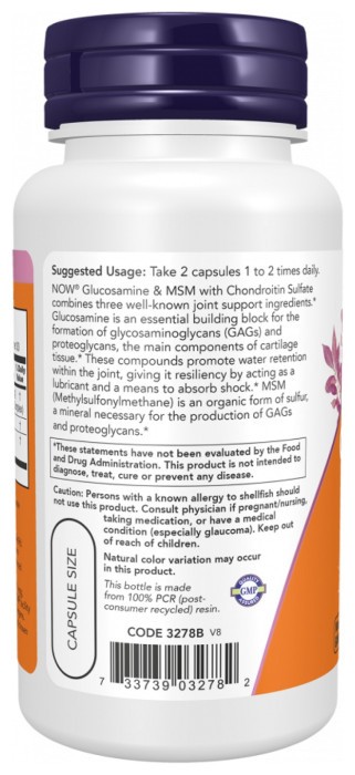 Glucosamine & MSM - 60 caps