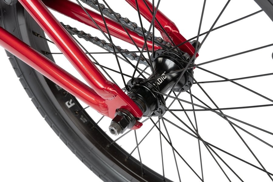 Велосипед Radio BMX Dice 20″ 20.0″ Candy red рама алюміній (01005110221), укр, укр