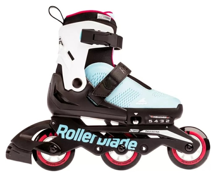 Комплект роликовые коньки Rollerblade Microblade Free 3WD G Blue + защита + защита