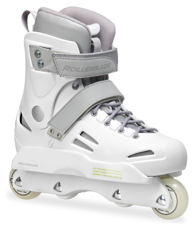 Роликові коньки для дорослих Rollerblade SOLO TROOPER M 40 (7.5US) 255мм White (07207600 101), укр, укр
