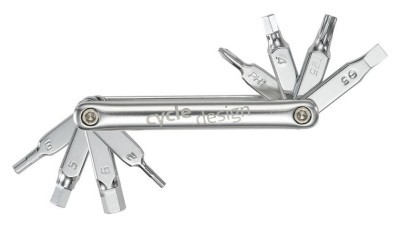 Мультитул складний для велосипеда Cycledesign THIN MINI-8 Nickel (TO0071)