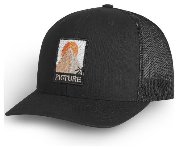 Picture Organic кепка Kuldo Trucker black, укр
