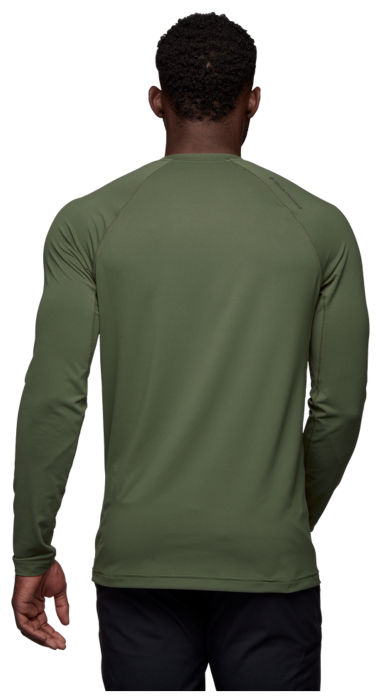 Футболка с длинным рукавом мужская Black Diamond M Alpenglow LS Crew, Tundra, M