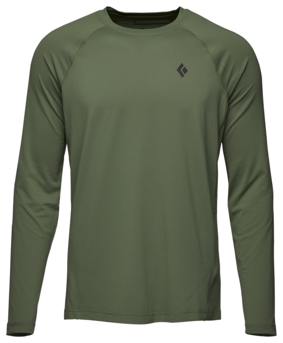 Футболка с длинным рукавом мужская Black Diamond M Alpenglow LS Crew, Tundra, M