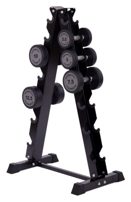 Стійка під 7 пар гантелей SC-8031B, укр, укр
