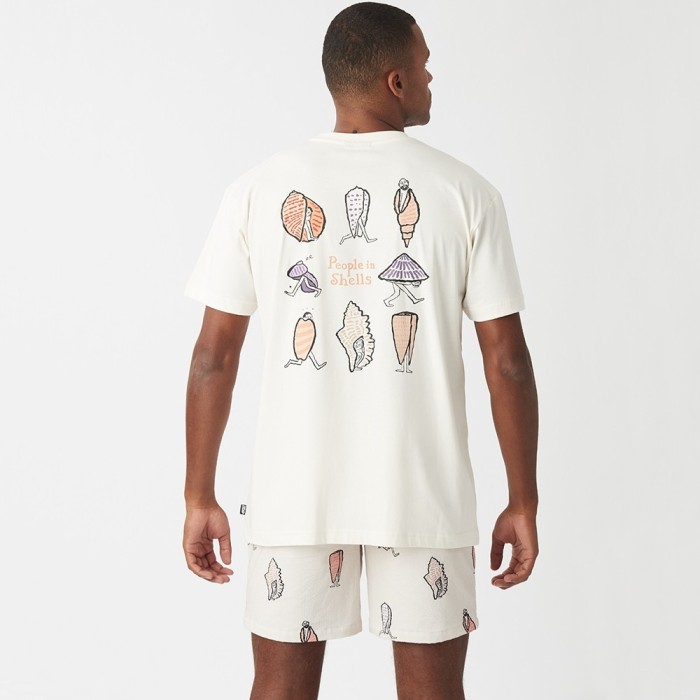 Фото Organic футболка Jean Julien people in shells L